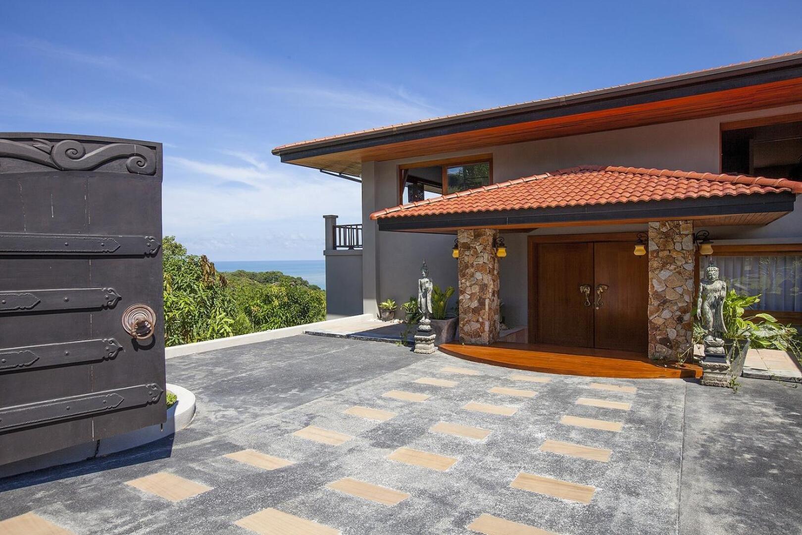 Baan Phuttarak - 4br Private Sea View Amphoe Koksamui