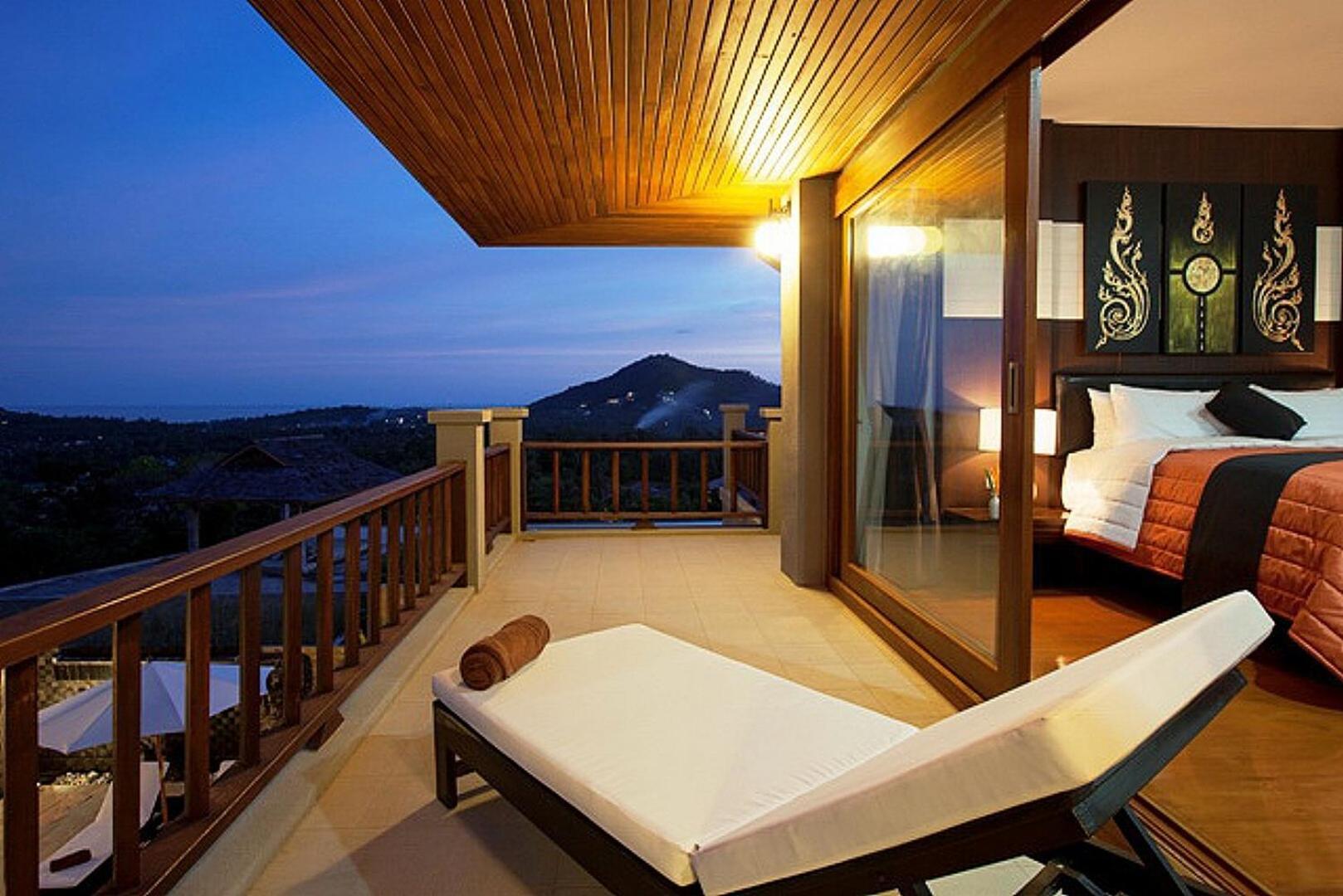 Villa Baan Phuttarak - 4br Private Sea View Amphoe Koksamui